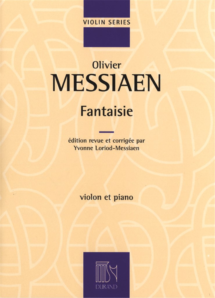Fantaisie Pour Violon Et Piano